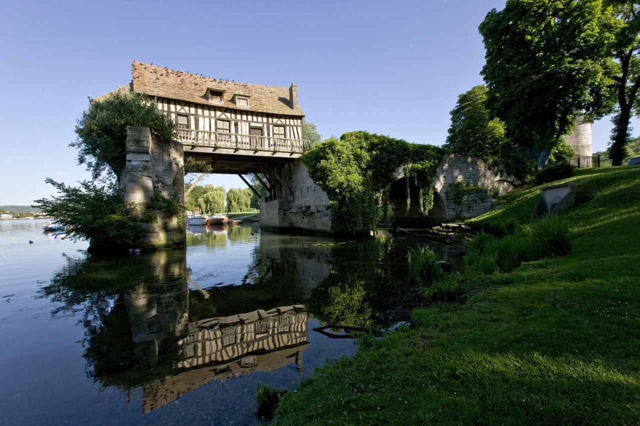 Maison Climatisee Avec Jardin Vernon  Exterior foto